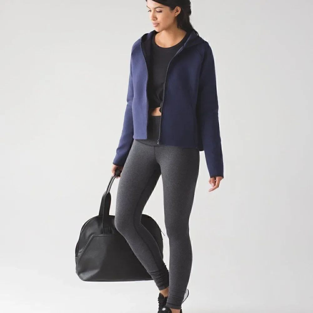Lululemon City Bound Hoodie Deep Indigo / Heathered Deep Indigo
